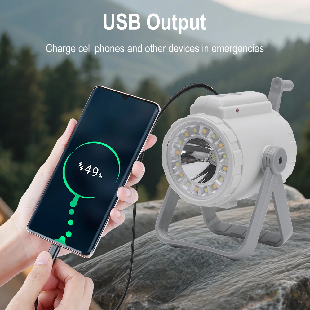BORUiT Hand Crank LED Camping  - Running Gear Of The Year 评论和价格