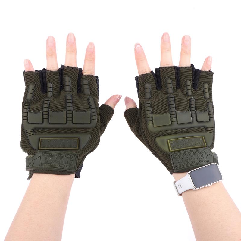 Breathable Half Finger Kids Gl - Running Gear Girls 评论和价格