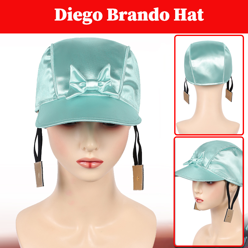 Diego Brando Cosplay Hat Headg - Head Gear Running 评论和价格